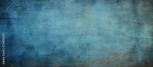 it is a blue background with a grunge texture . High quality