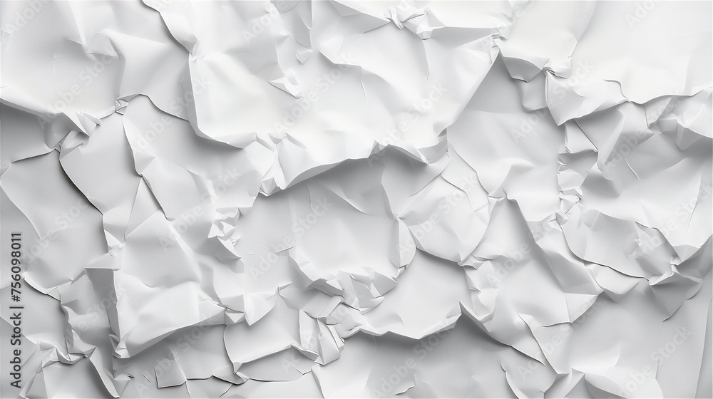 crumpled white paper texture for Abstract Background crumpled white paper texture for Abstract Background