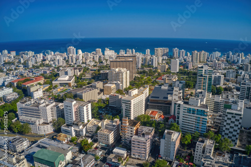 Aerial View of the Commercial Business District of San Juan, Puerto Rico © Jacob