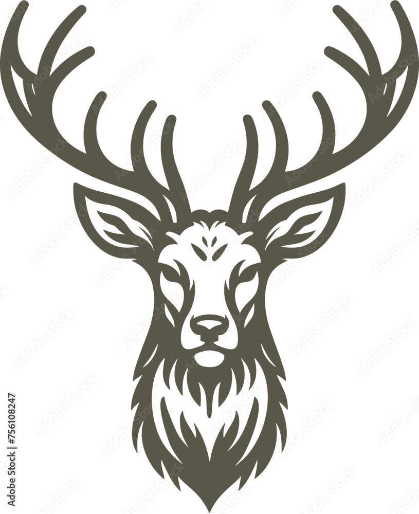 illustration of a deer vector illustration of a deer vector