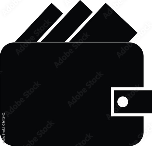 E-Wallet icon. Digital wallet sign. wallet symbol. flat style.
