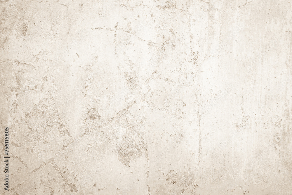 Old concrete wall texture background. Building pattern surface clean soft polished. Abstract vintage cracked spray stone rough, Cream natural grunge loft construction antique, Design work paper floor.