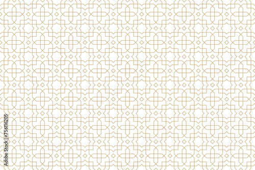 Seamless geometric pattern in authentic arabian style.
