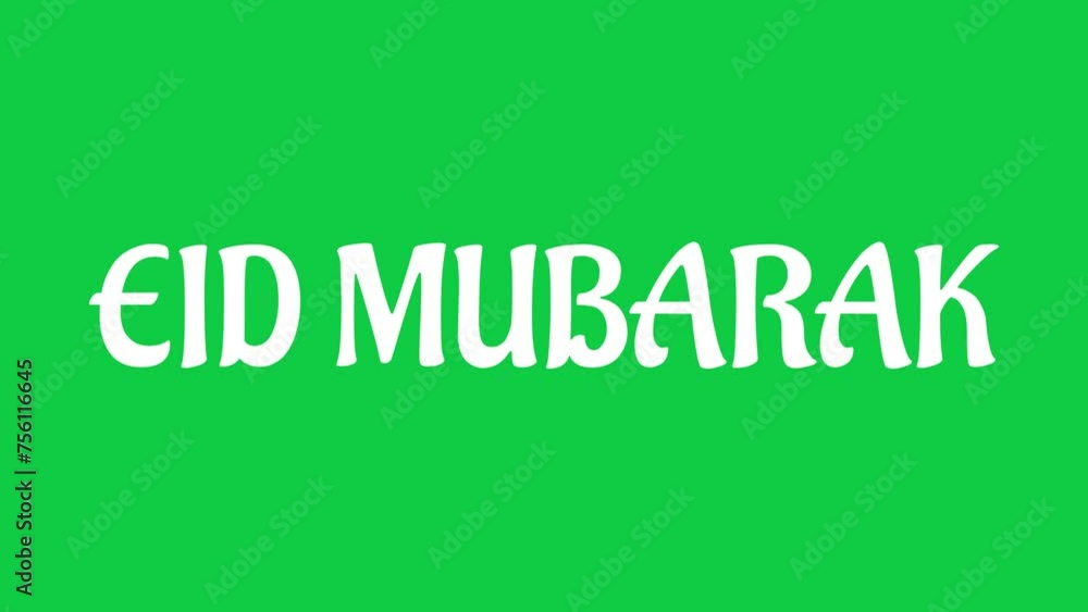 Eid Mubarak lettering with cinematic blur text effect in green screen background. Perfect for celebrating Eid Al-Fitr or Eid Al-Adha around the world. 4K Islamic footage video. Eid Mubarak lettering with cinematic blur text effect in green screen background. Perfect for celebrating Eid Al-Fitr or Eid Al-Adha around the world. 4K Islamic footage video.