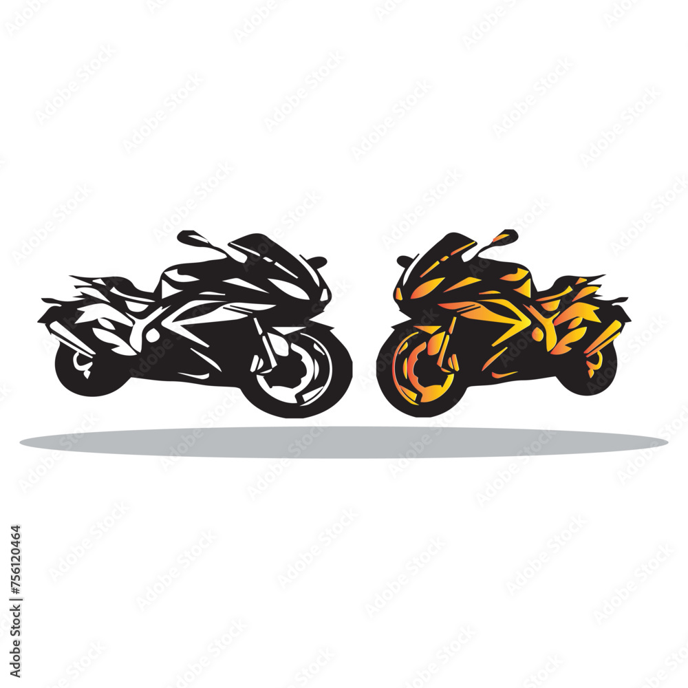 motorbike sport icon symbol illustration motorbike sport icon symbol illustration