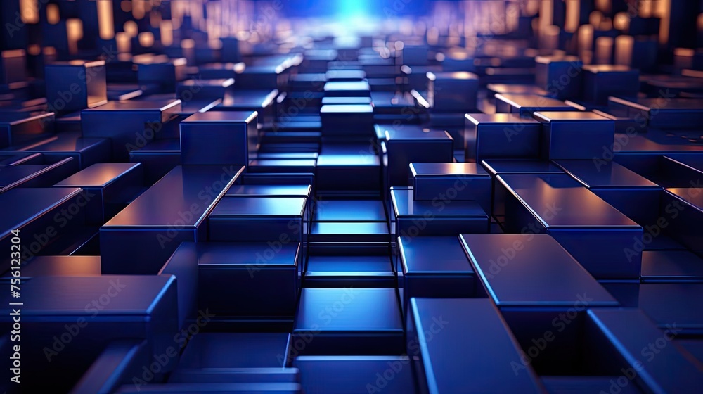 Fototapeta premium abstract modern luxury blue background for modern wallpapers background