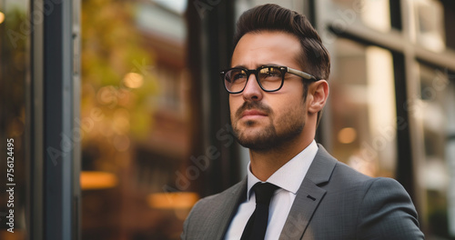 portrait of a businessman