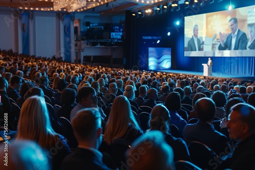 Audience at a Professional Conference Event
