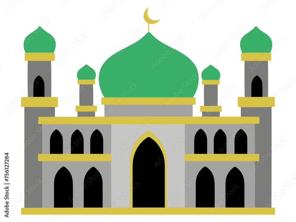 Islamic Mosque for Ramadan Background