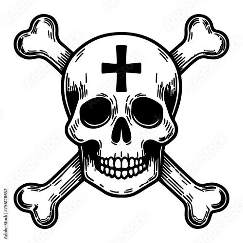 skull and crossbone