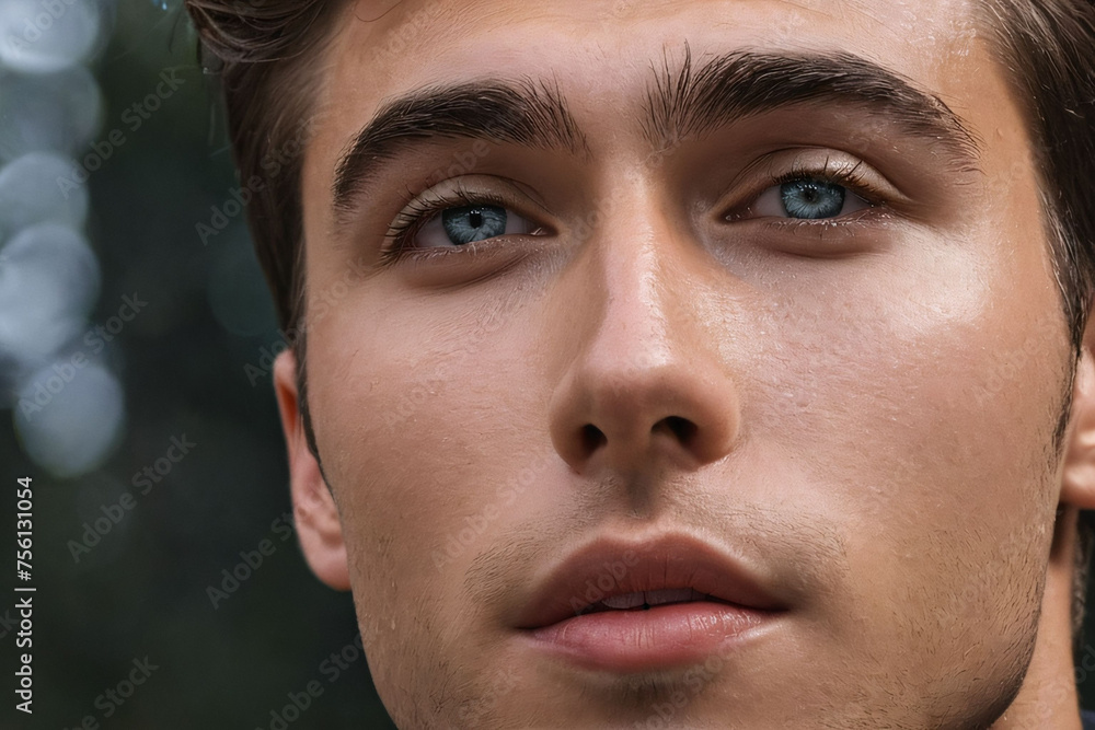 Obraz premium close up portrait of a man