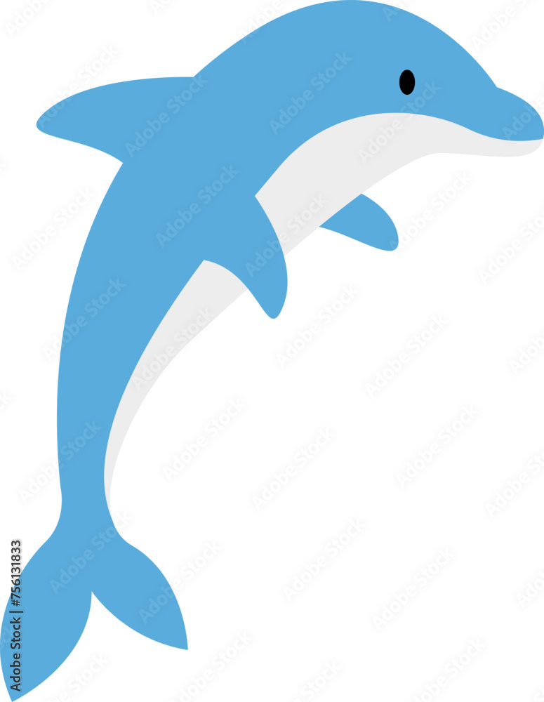 Fototapeta premium Cute Whale Illustration