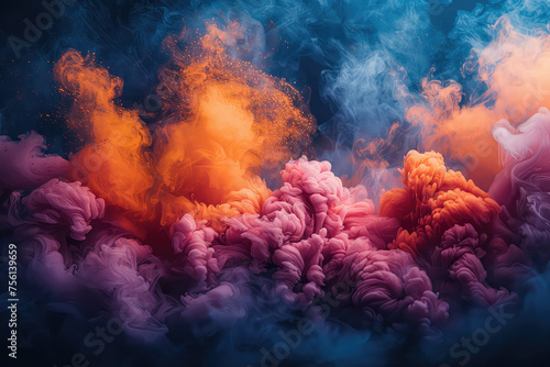 Smoke background for graphics use. Created with Ai