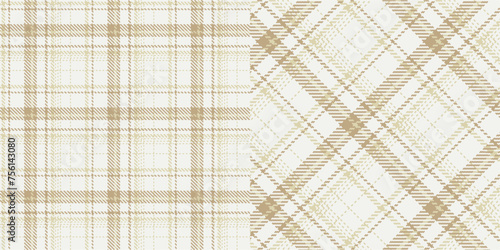 Vector checkered pattern. Tartan, textured seamless twill for flannel shirts, duvet covers, other autumn winter textile mills. Vector Format