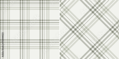 Vector checkered pattern. Tartan, textured seamless twill for flannel shirts, duvet covers, other autumn winter textile mills. Vector Format