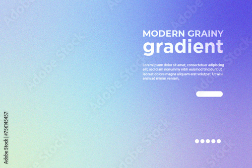 Modern vector vibrant colorful and gradient background with grainy texture