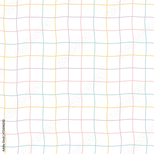 seamless mesh pattern design for gingham, print, plaid, gift wrap, textile checkered background for tablecloth.