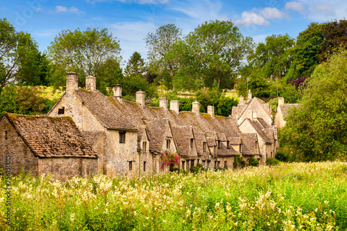 Arlington Row, Bibury, Gloucestershire, England photo