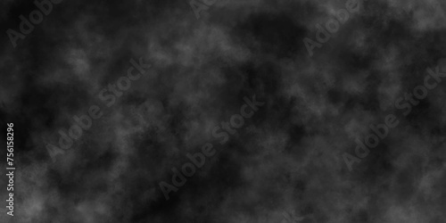 Abstract design with black background and white color smoke fog on isolated . Marble texture background Fog and smoky effect for photos and artworks. white cloud paper texture design and watercolor 