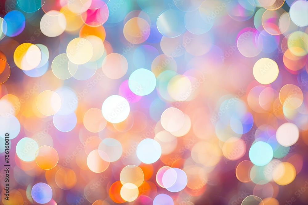 Fototapeta premium abstract background bokeh circles