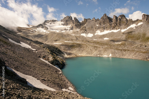 The 5-Lakes Hike, Bad Ragaz, Switzerland. photo