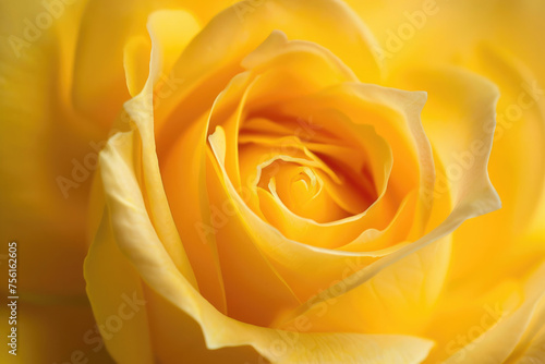 A yellow rose in full bloom  with soft petals and vibrant color