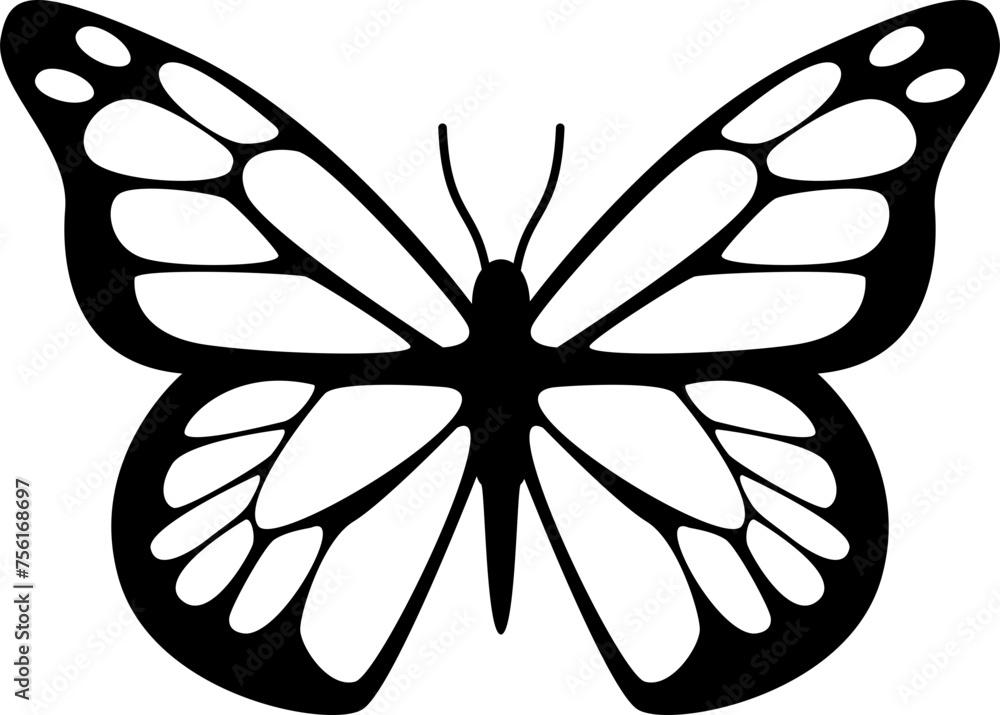 Butterfly Silhouette Aesthetic