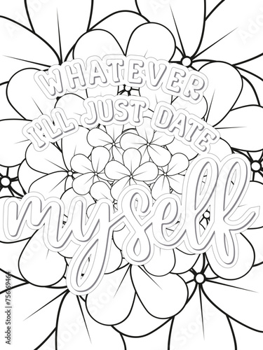 Anti-Valentine s Coloring pages. All these designs are unique Coloring pages for adults and kids. Vector Illustration.