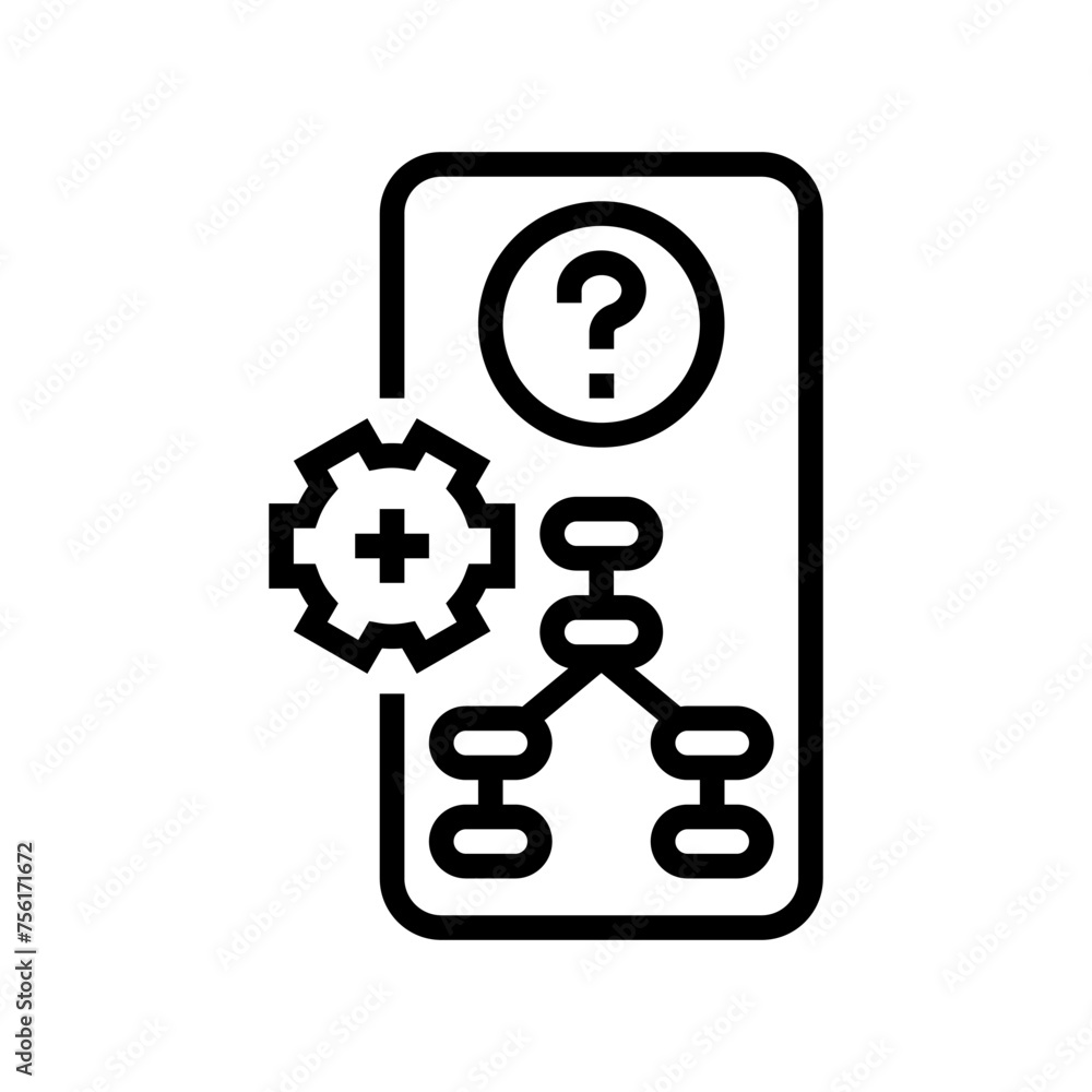 information scent ux ui design line icon vector. information scent ux ui design sign. isolated contour symbol black illustration information scent ux ui design line icon vector. information scent ux ui design sign. isolated contour symbol black illustration