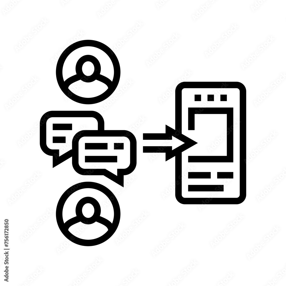 wizard of oz testing ux ui line icon vector. wizard of oz testing ux ui sign. isolated contour symbol black illustration wizard of oz testing ux ui line icon vector. wizard of oz testing ux ui sign. isolated contour symbol black illustration