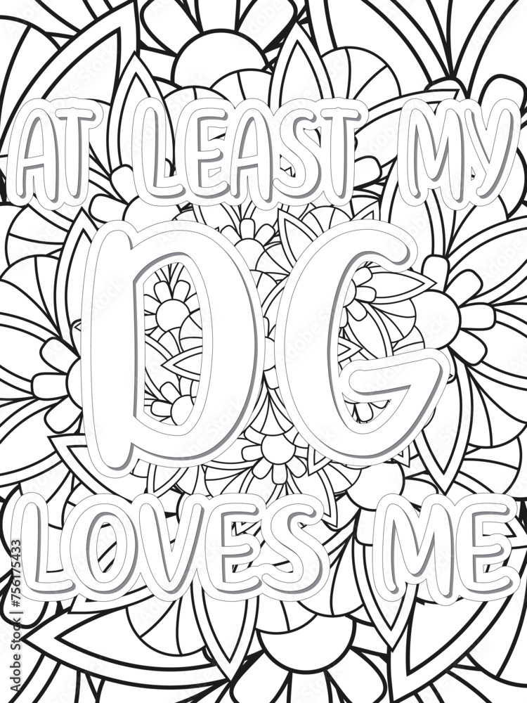 Anti-Valentine's Coloring pages. All these designs are unique Coloring page for adults and kids. Vector Illustration.