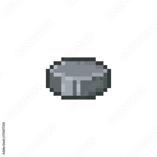 hockey puck, sport pixel art