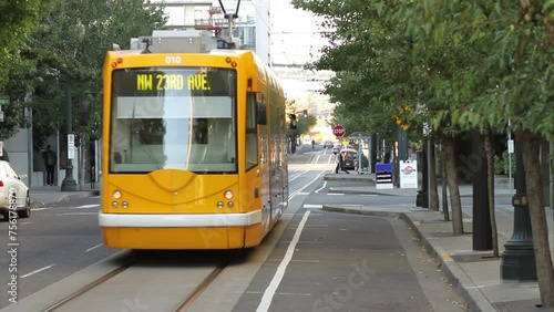 Cablecar Transportation in Portland, Oregon