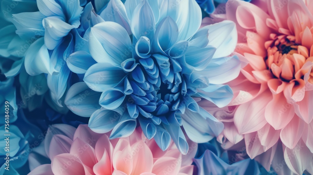 Beautiful colorful blooming flower background Beautiful colorful blooming flower background
