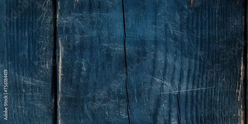 blue grunge wooden, wall texture background.