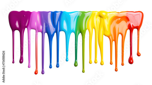 Paint dripping isolated on transparent background Remove png, Clipping Path, pen tool