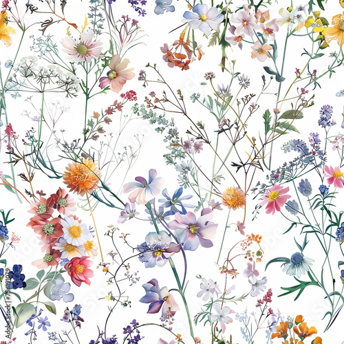 seamless floral background
