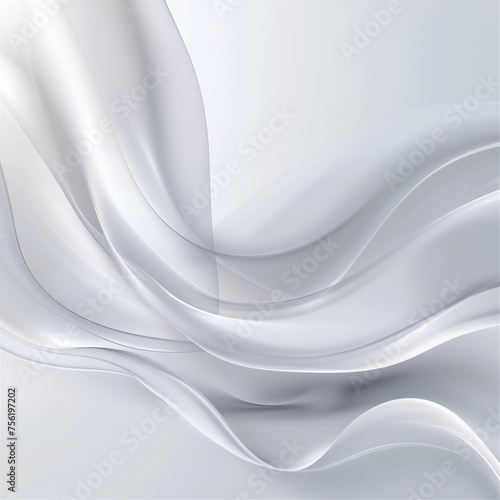 abstract white wavy background