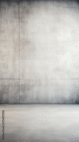 Grey concrete wall and floor texture background