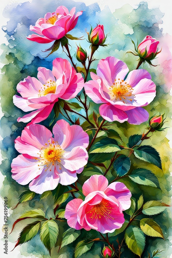 nature beauty blooms in a pink blossom generated by ai nature beauty blooms in a pink blossom generated by ai
