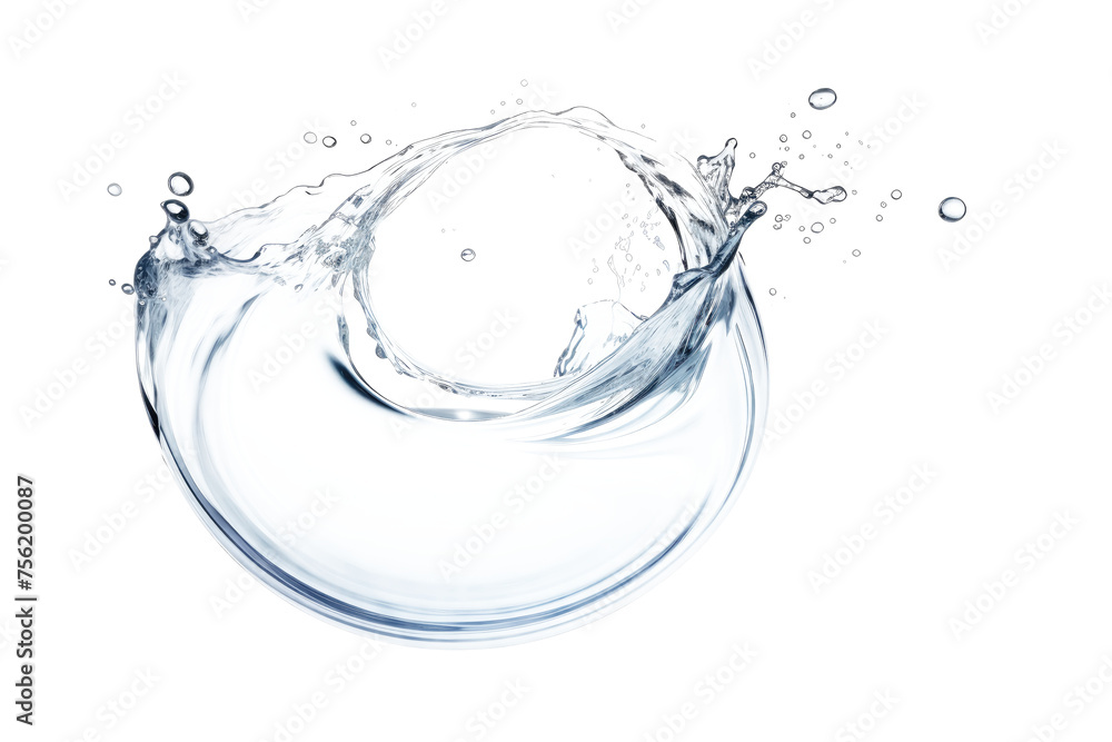Blue water swirl splash with little bubbles isolated on clear png background, liquid flowing in form of wave. Blue water swirl splash with little bubbles isolated on clear png background, liquid flowing in form of wave.