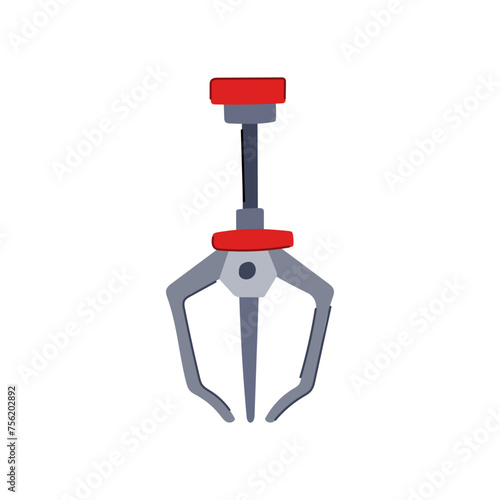 gripper claw machine cartoon vector illustration