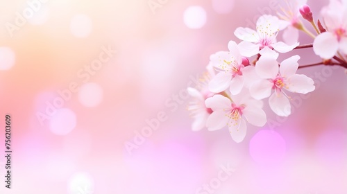 Plum blossoms background © @desy