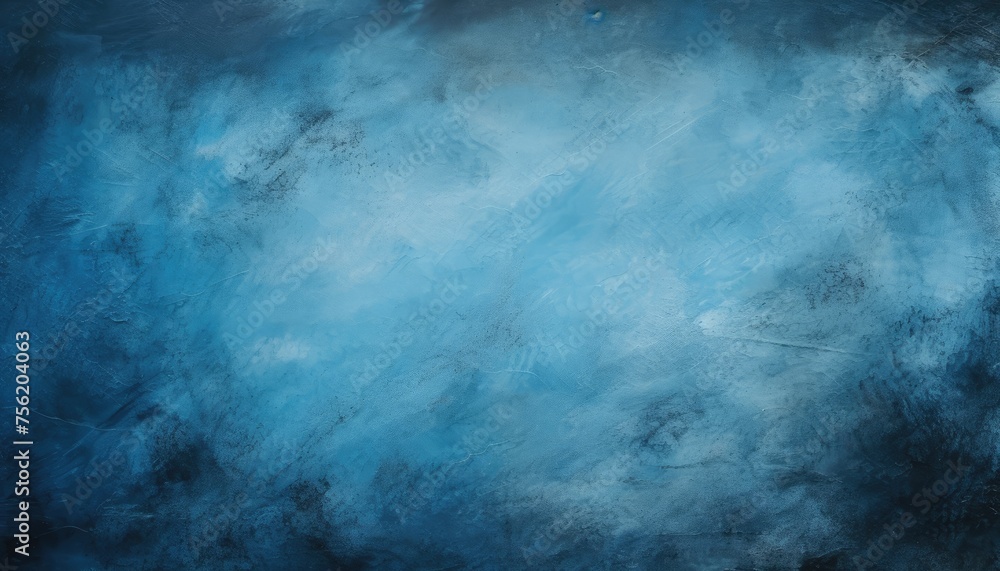 A blue background with a dark, textured surface for an abstract digital art project.