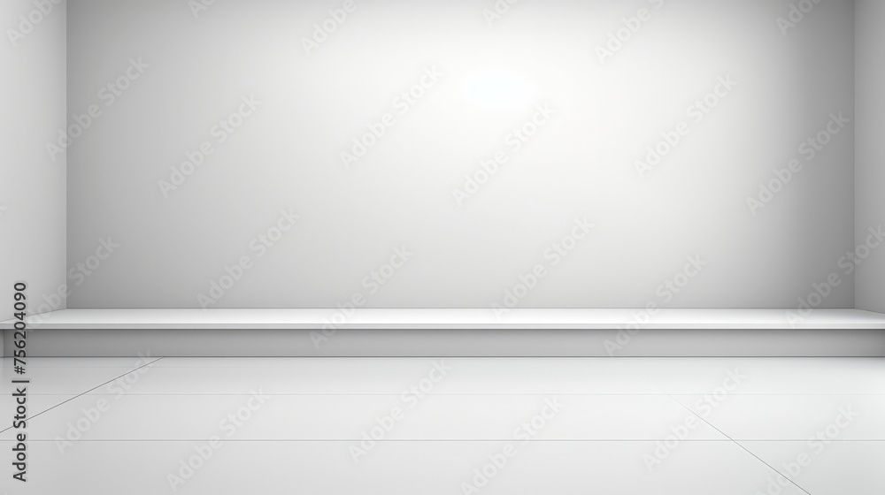 empty room with soft lighting and a gradient of grey to white background for product display or presentation design use. empty room with soft lighting and a gradient of grey to white background for product display or presentation design use.
