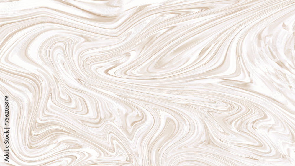 Liquid marble texture design, Brown marbling surface.  abstract paint design, vector illustration