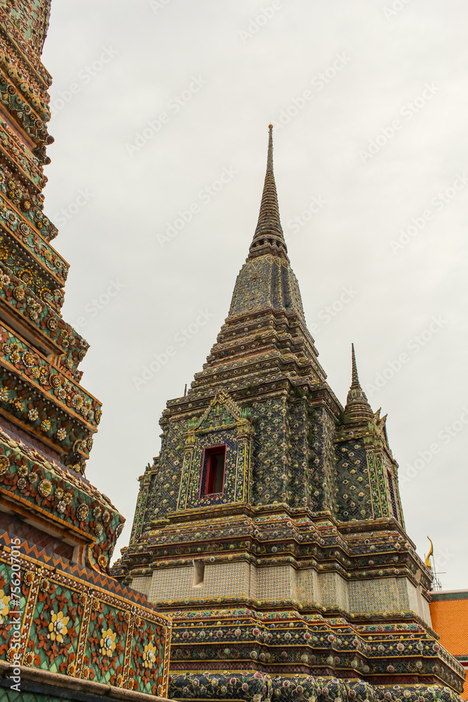 Wat Pho or Wat Po that is a Buddhist temple in Bangkok, Thailand.