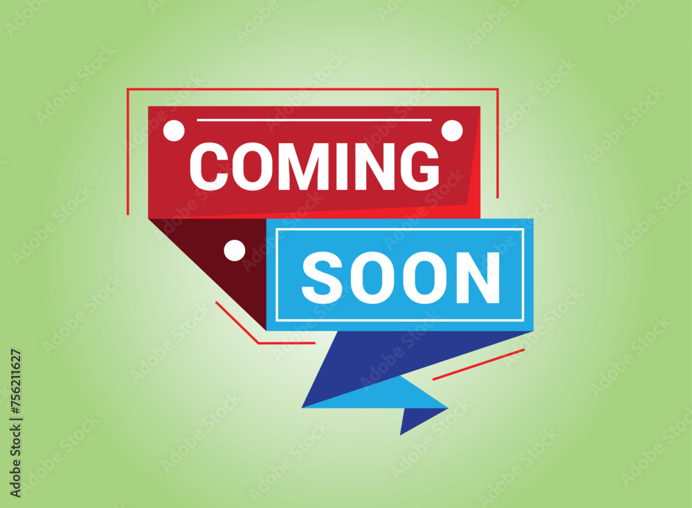 Coming soon banner design templete with abstract background. Vector Illustration. Coming soon banner design templete with abstract background. Vector Illustration.