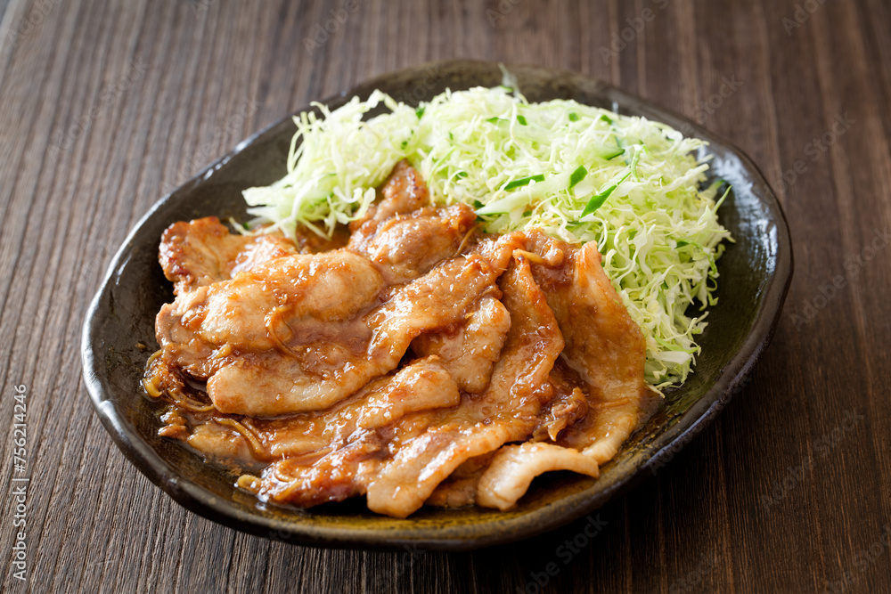 豚肉のしょうが焼き 豚肉のしょうが焼き