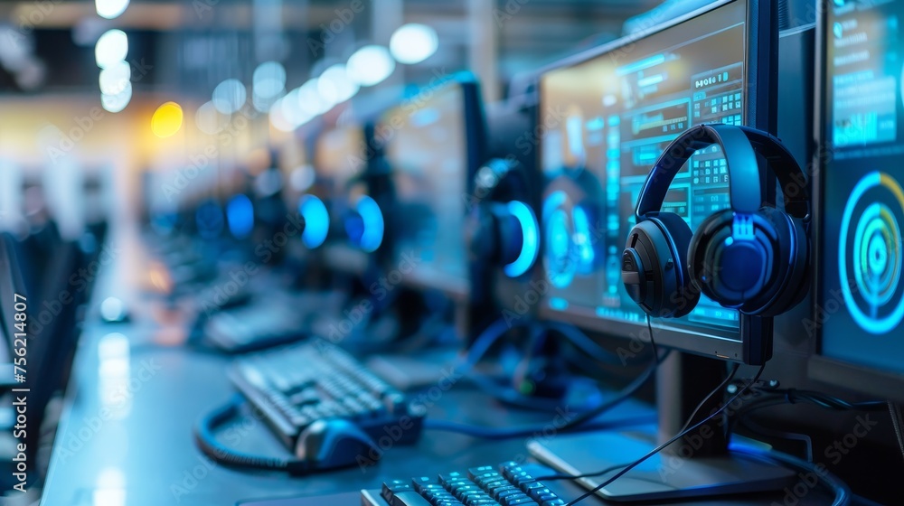 © MAY - A state-of-the-art call center equipped with AI to optimize customer service and help desk © MAY - A state-of-the-art call center equipped with AI to optimize customer service and help desk